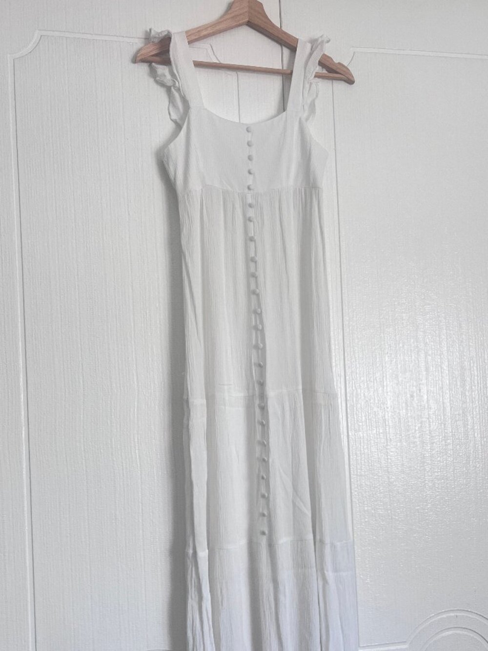 BB Dakota Steve Madden Sleeveless Maxi Dress NWOT White XS